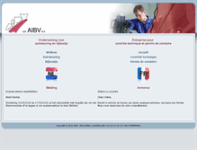 Tablet Screenshot of aibv.be